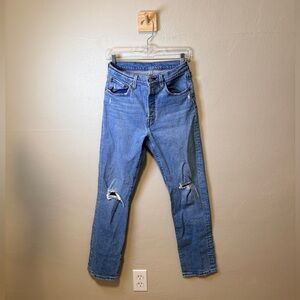 Levi's Women's Straight Leg Blue Jeans